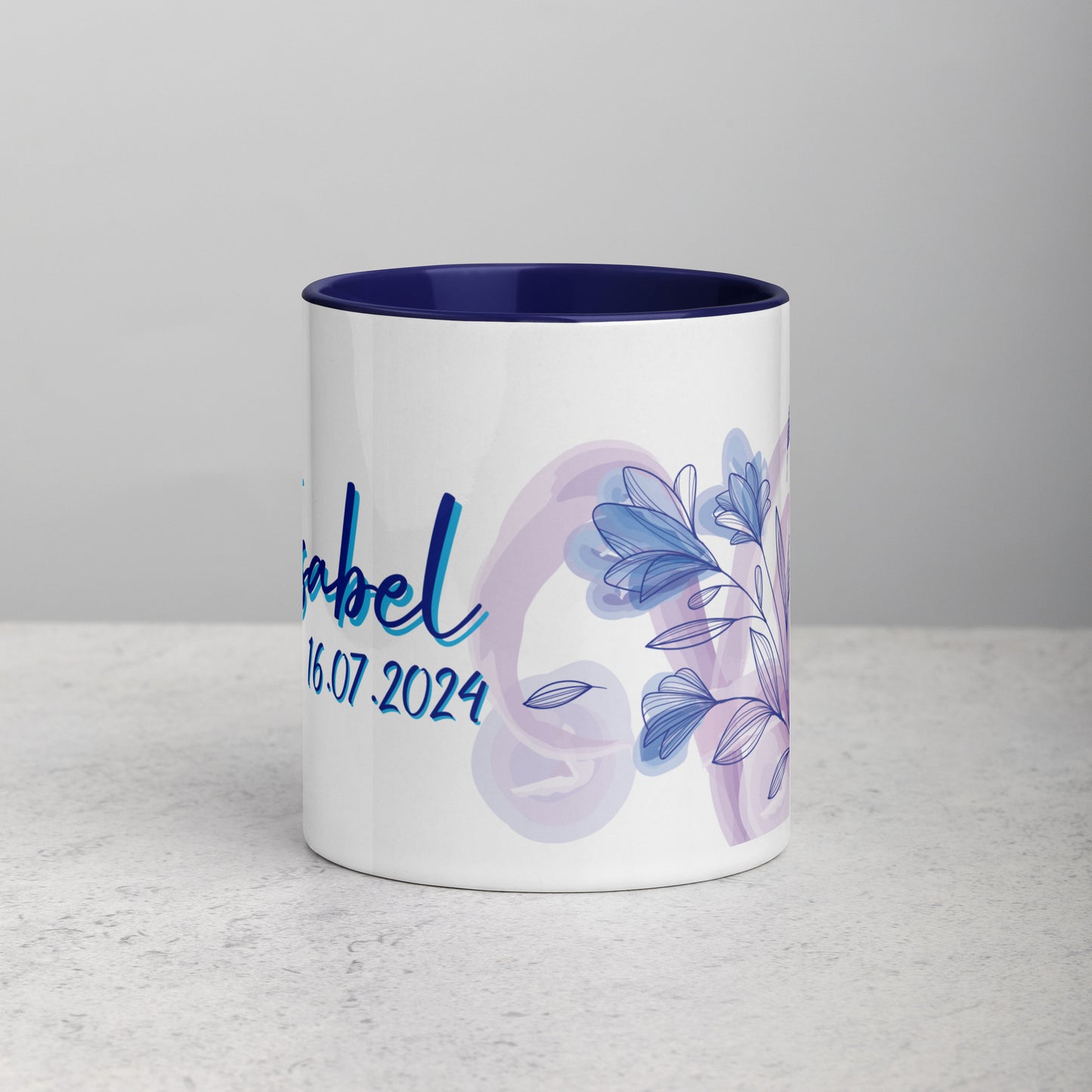 Taza Personalizable con Nombre y Fecha