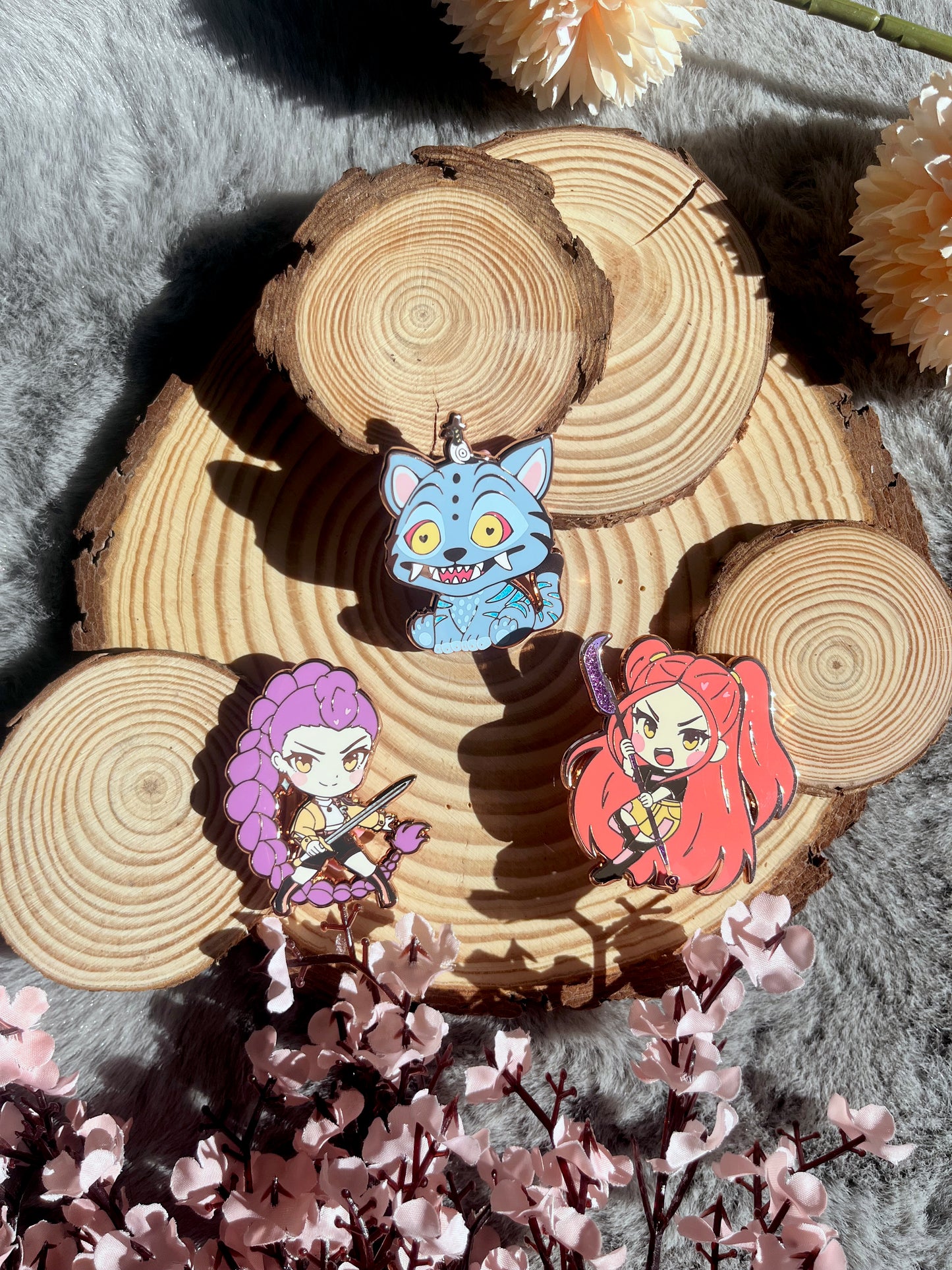 K-Pop Demon Hunters Enamel Pines