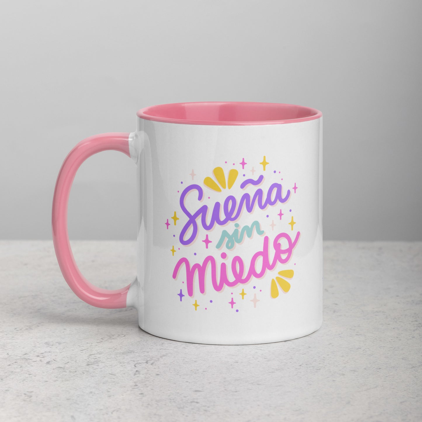 Taza de Café Frase "Sueña Sin Miedo"