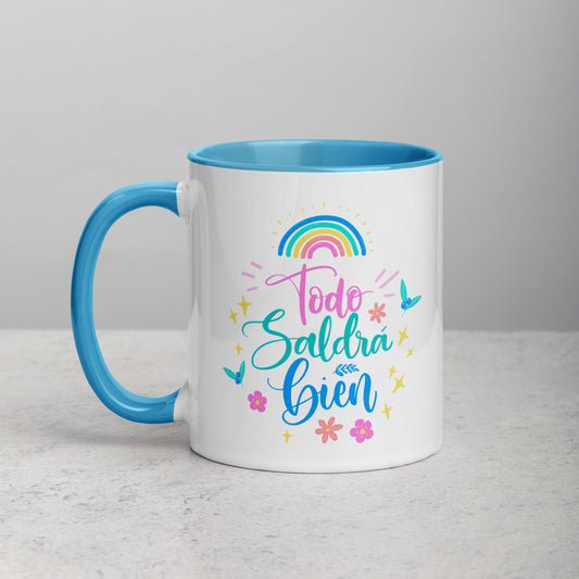 Taza de Café Frase "Todo Saldrá Bien"