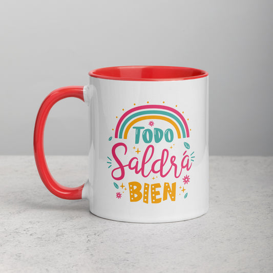 Taza de Café Frase "Todo Saldrá Bien"