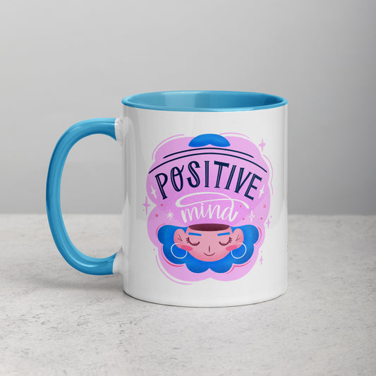 Taza de Café Frase "Positive Mind"