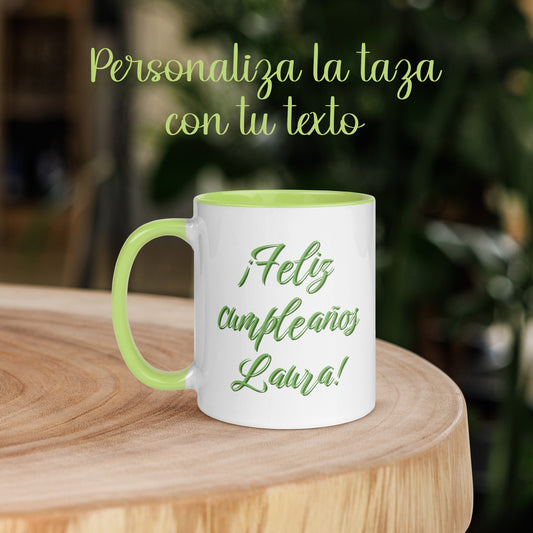 Taza de Color Personalizable