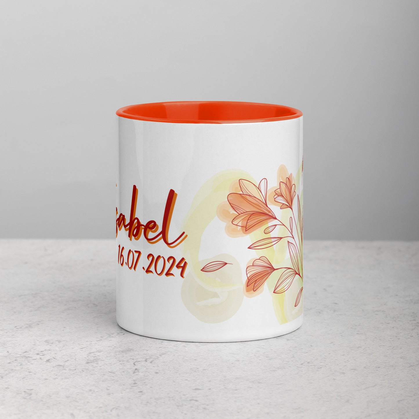 Taza Personalizable con Nombre y Fecha