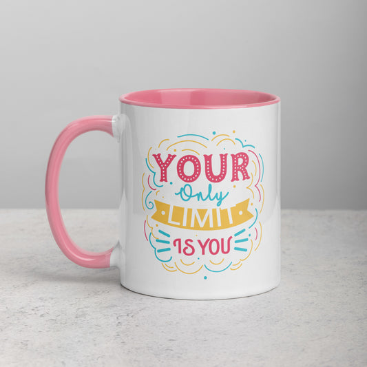 Taza de Café Frase "Your Only Limit Is You"